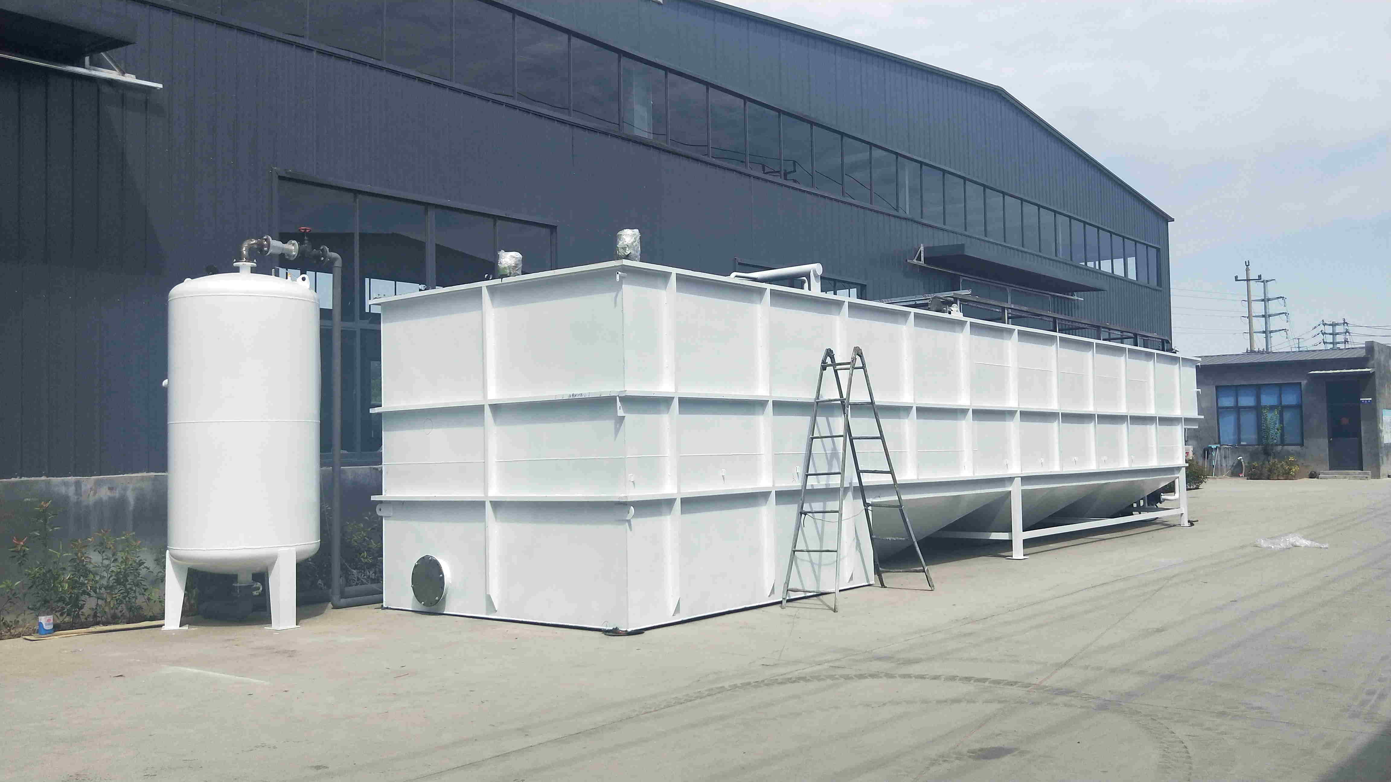 無錫氣浮機發貨現場
