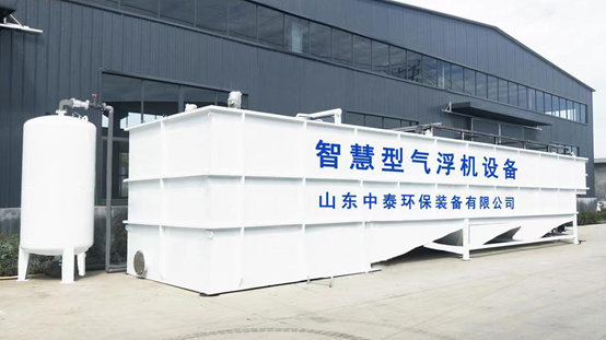 大蝦養(yǎng)殖尾水處理設(shè)備山東中泰環(huán)保氣浮機有何優(yōu)勢（1）